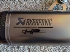 Bmw akrapovic exhaust for sale  SHEFFIELD