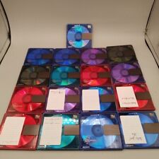 Pacote com 17 Sony Hi-MD Color Collection 80 min MiniDisc mini disco frete grátis comprar usado  Enviando para Brazil
