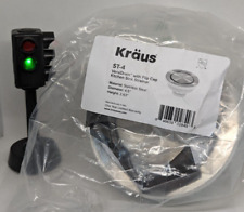 Kraus ST-4 VersiDrain filtro de pia de aço inoxidável conjunto de dreno tampa flip comprar usado  Enviando para Brazil