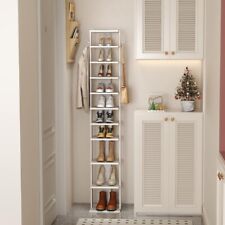 Used, HOMEFORT 10-Tier Vertical Shoe Rack, Corner Shoe Tower, Slim Shoe Organizer for sale  Shipping to South Africa
