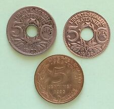 Monnaies centimes 1920 d'occasion  Beaucaire