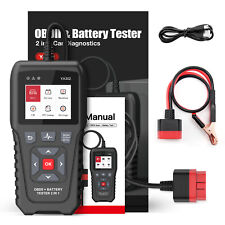 Used, 12V Code Reader Battery Tester 2in1 OBD2 Scanner 6/12/24V Battery Cranking Test for sale  Shipping to South Africa