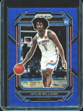 Panini Prizm Jaylin Williams Base Prizms Blue Wave #247 2022-23 segunda mano  Embacar hacia Argentina