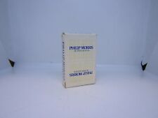 Vintage Deck of Playing cards - Philip Morris super lights - Bridge usato  Spedire a Italy
