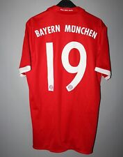 CAMISETA DE FÚTBOL LOCAL BAYERN MUNCHEN 2016/2017 ADIDAS ALEMANIA #19 segunda mano  Embacar hacia Mexico