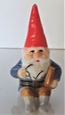 Vintage Gnome Uniboek Book Glasses Plastic Hong Kong Elf Pixie Christmas Figure for sale  Shipping to South Africa