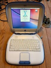 Used, Apple iBook G3 Clamshell (Indigo) - Powerbook 2,2 - 366MHz PowerPC G3 - 192MB for sale  Shipping to South Africa