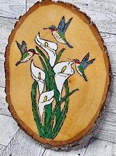 Hand painted hummingbirds for sale  Capron