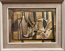 Abstract cubist oil for sale  WREXHAM
