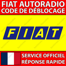 Fiat radio code d'occasion  Lyon III