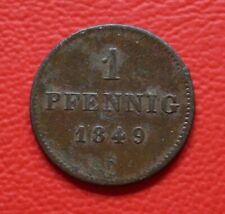 Pfennig bayern 1849 gebraucht kaufen  Goldbach