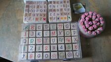 Alphabet rubber stamps for sale  SHREWSBURY