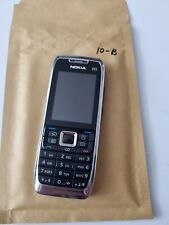 Telefon komórkowy Nokia E51, czarno-srebrny, odblokowany, 3G, oryginalny, dobry stan na sprzedaż  Wysyłka do Poland