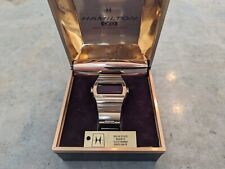 Reloj de pulsera vintage Hamilton relleno de oro QED LED 998817 Pulsar P2 retro segunda mano  Embacar hacia Argentina