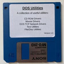 Dos utilities floppy for sale  CLEVEDON