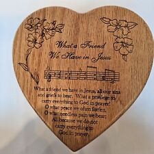 Wooden music box for sale  Colliers