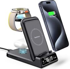 SwanScout Portable Charging Station, 3 in 1 Charger for iPhone Watch Airpods for sale  Shipping to South Africa
