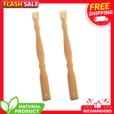 2pcs wooden bamboo for sale  USA