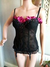 Lingerie black pink for sale  BARMOUTH
