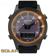 Smartwatch masculino de energia solar digital masculino externo totalmente metálico à prova d'água, usado comprar usado  Enviando para Brazil