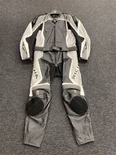Richa Mens 2 Piece Motorcycle Leather Suit - Black/Silver/White - Various Sizes for sale  Shipping to South Africa