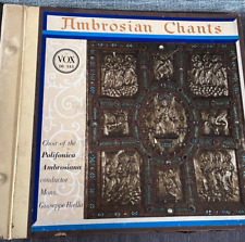 Ambrosian Chants Polifonica Ambrosiana Giuseppe Biella VOX DL 343 ltd ed 3 X LP comprar usado  Enviando para Brazil