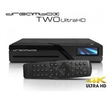 Dreambox Two Ultra HD Twin Sat 2x DVB-S2X MIS sintonizzatore 4K 2160p E2 Linux usato  Spedire a Italy