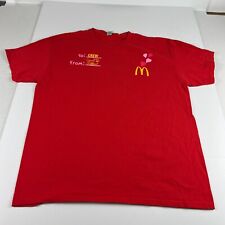 Camiseta Mcdonalds X Cardi B Offset Tripulação Funcionário Adulto Grande Vermelha Manga Curta comprar usado  Enviando para Brazil