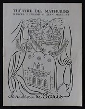 Programme 1948 theatre d'occasion  Nantes-