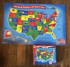 floor puzzle usa map for sale  Yorkville