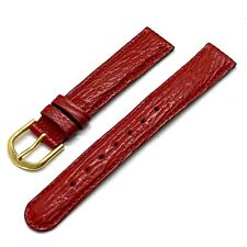 Watch strap FESTINA 16 mm leather shark embossing red for sale  Shipping to South Africa