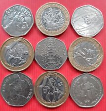 50p coins kew for sale  Shipping to Ireland