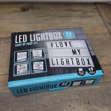 Led light box for sale  IPSWICH