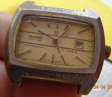 Usado, Relógio ANTIGO Vintage SWISS Base 8800 Feito Tamanho Jumbo Park Lane Anos 70 Masculino comprar usado  Enviando para Brazil