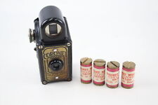 Usado, Câmera antiga Coronet Midget funcionando na cor preta com 4x filme 16mm não usado comprar usado  Enviando para Brazil