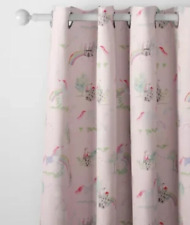 Pink unicorn curtains for sale  Shipping to Ireland