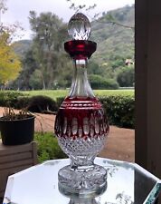 Waterford decanter ruby for sale  Temecula