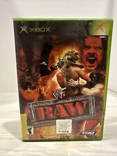 WWF Raw (Microsoft Xbox, 2002) Complete - Original wwe complete CIB tested for sale  Shipping to South Africa