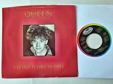 Queen/ Freddie Mercury - I want to break free 7'' Vinyl US John Deacon Cover segunda mano  Embacar hacia Argentina