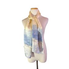 Silk rectangle scarf for sale  Floral