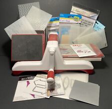 Sizzix BIGkick Die Cut and Emboss Machine Bundle Lot Die Cuts Embossing Folders for sale  Shipping to South Africa