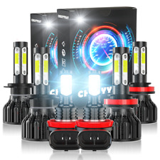 Kit combo de lâmpadas de neblina de feixe alto baixo faróis de LED para Ford Fusion 2006-2016 comprar usado  Enviando para Brazil