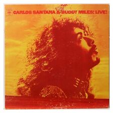 CARLOS SANTANA & BUDDY MILES! AO VIVO!  LP de 1972 comprar usado  Enviando para Brazil
