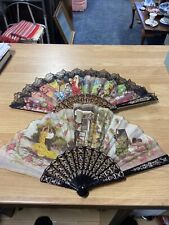 Two hand fans for sale  YEOVIL