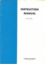 901dm instruction manual for sale  SHREWSBURY