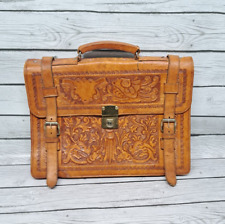 Vintage leather briefcase for sale  Nolanville