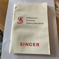 Manual domestic sewing for sale  DUNBAR