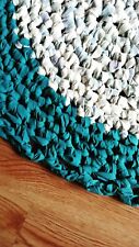 handmade round crochet rug for sale  Pittsburg