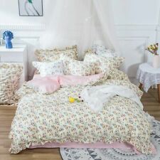 2021 Roupa de cama de quatro peças algodão simples padrão flor doméstica dupla, usado comprar usado  Enviando para Brazil
