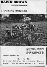 Pubblicita 1956 trattore usato  Biella
